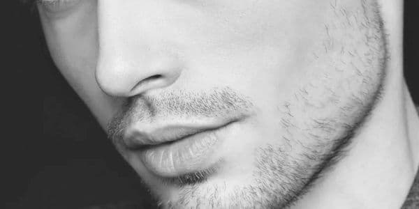 Man representing male chin liposuction
